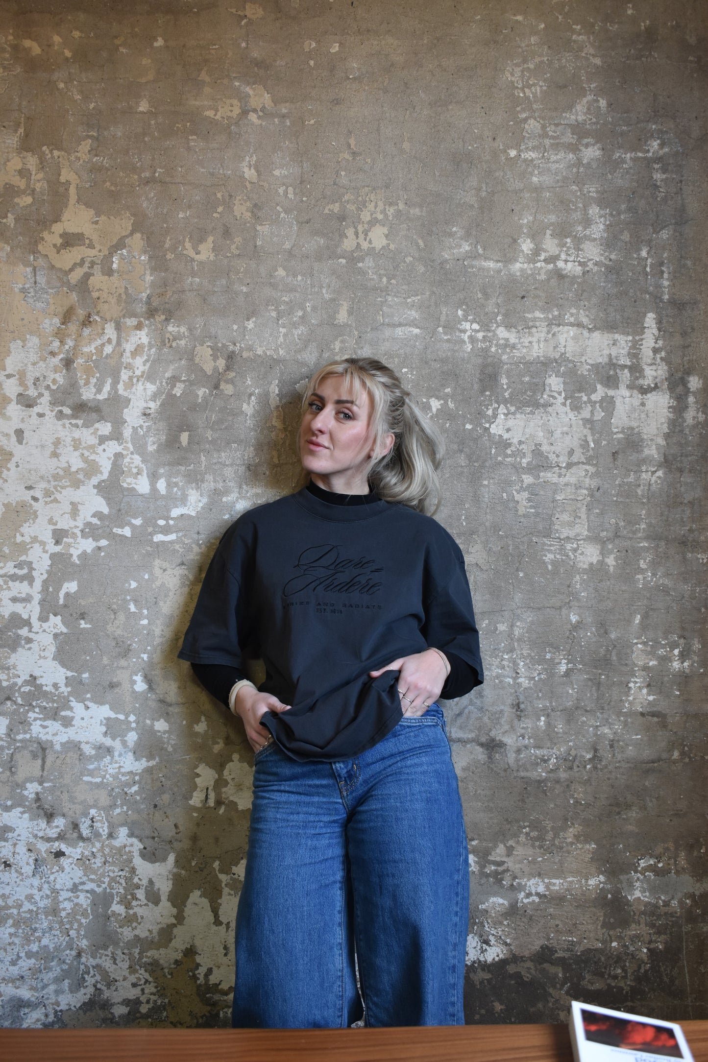 NAMESAKE - Black Monochrome T-Shirt
