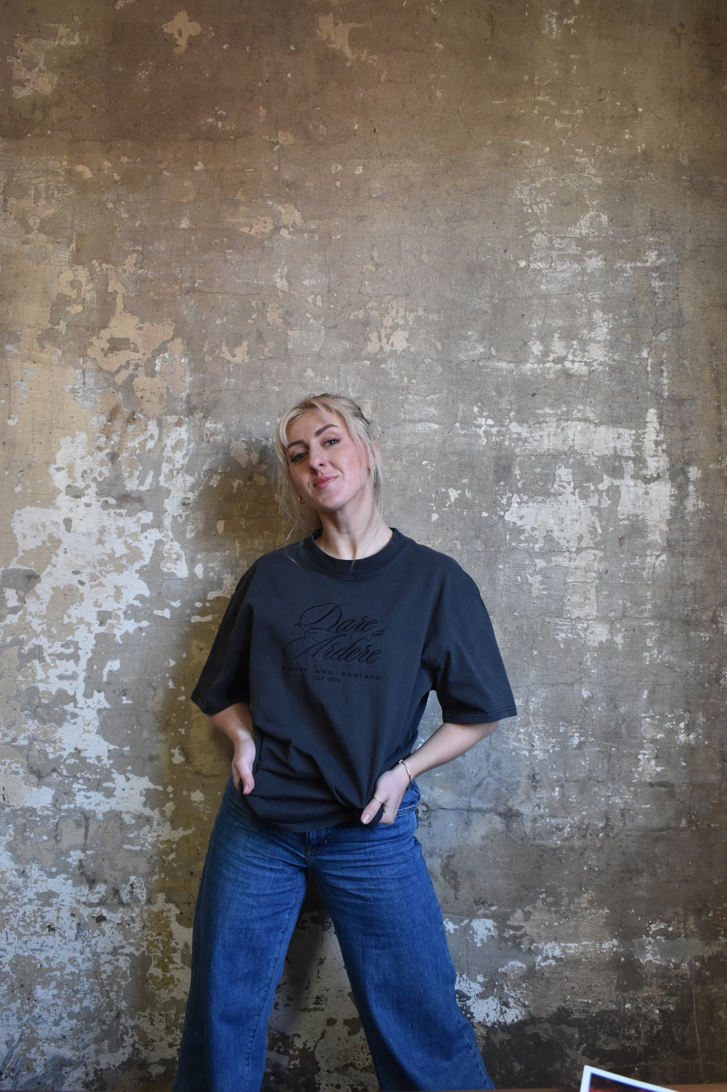 NAMESAKE - Black Monochrome T-Shirt